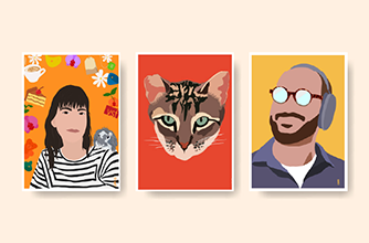 Portraits personnalisés